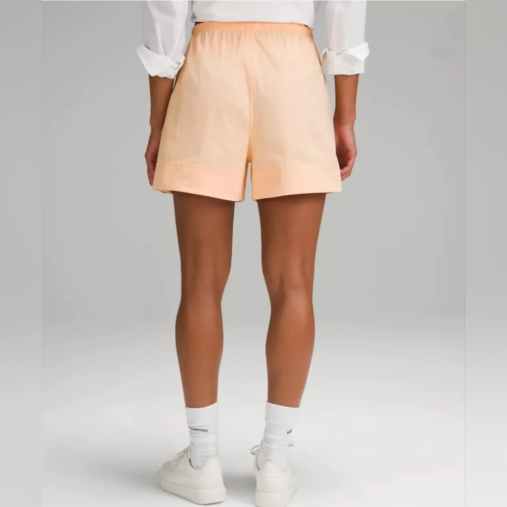 Lululemon Cotton-Blend Poplin High-Rise Short‎ 4